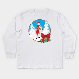 St Nicholas Kids Long Sleeve T-Shirt